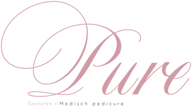Logo Pure Genieten, medisch pedicure